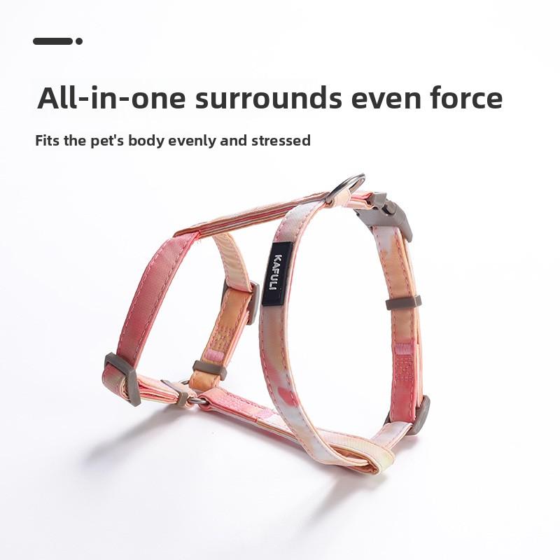 Cat Harness and Leash Sets Adjustable Dog Harness for Small Dog Leash Breashable Pet Harness Out Walking Dog Strap
