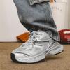 Paar Sportschuhe Dicke Sohle Mode Klassische Freizeitschuhe Verschleißfest Komfort Schnürschuhe Outdoor Laufschuhe für Herren Damen