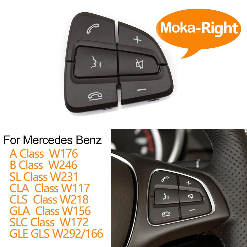 Auto-Lenkrad-Menüsteuerungsschaltertasten für Mercedes Benz AB GLA GLS GLE V-Klasse W176 W246 W156 W166 W292 W117 W218 W231