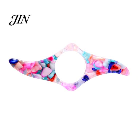 Book Reading Helper Thumb Page Holder for Reading, Glitter Stone Piece Turner Clip Ring Holder, Opener Bookmark Students Lovers Aid Tool