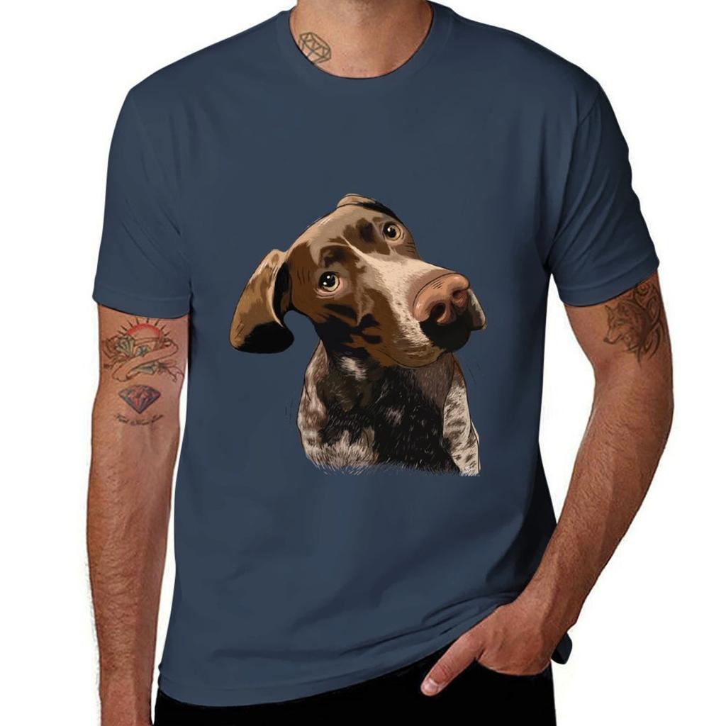 Gerunisex Pointer Original Illustration Tshirt Breathable Mesh Panel Tshirt