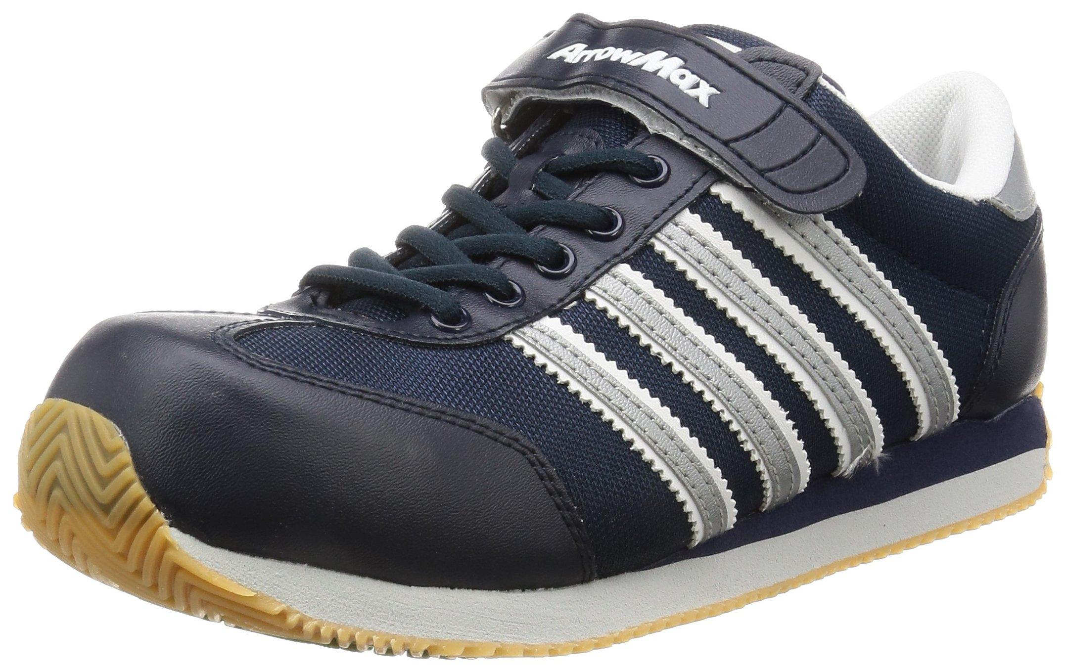 

Fukuyama Rubber Men s & Women s Safety Sneakers, Arrow Max 51, Navy, Size 25.5cm