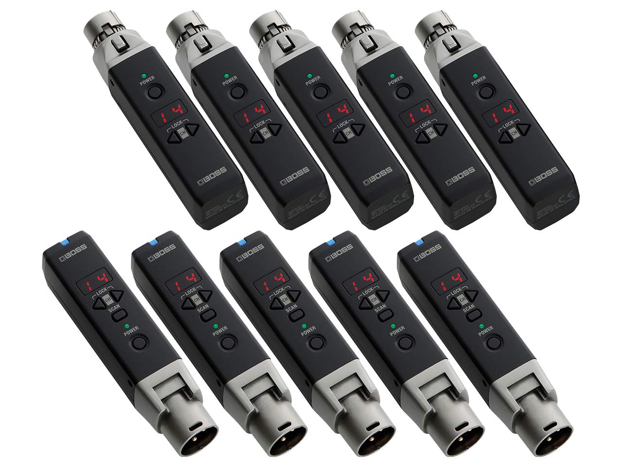 

BOSS - Wireless system for dynamic microphone WL-30XLR 5 piece set