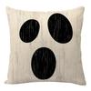 Halloween Funny Decorative Pillowcase Living Room Bedroom Sofa Bedside Car Cushion Cover