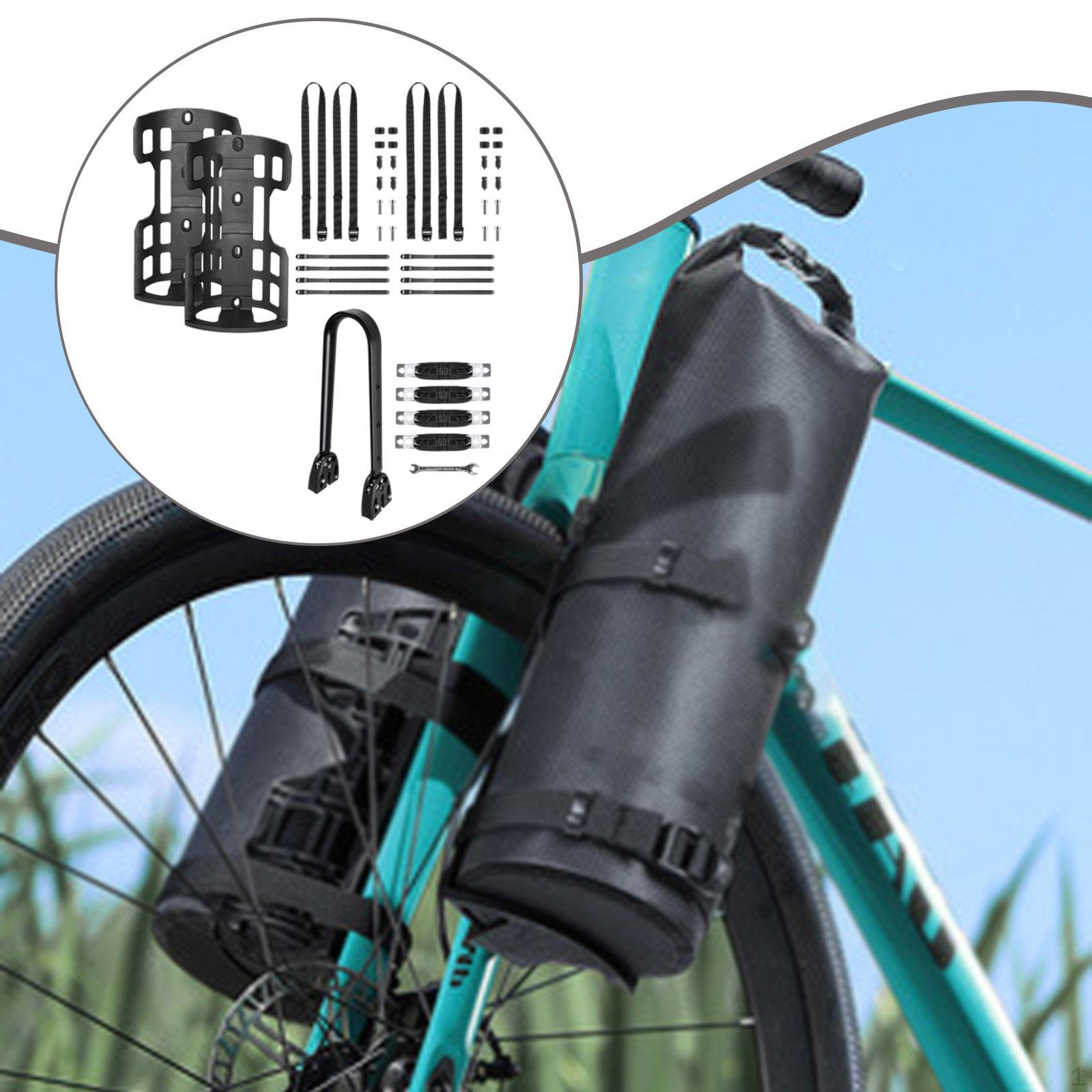 

Bike Front Fork Bag Fixed Base Set Accessories Practical Replacement Durability Spare Parts Assembly
