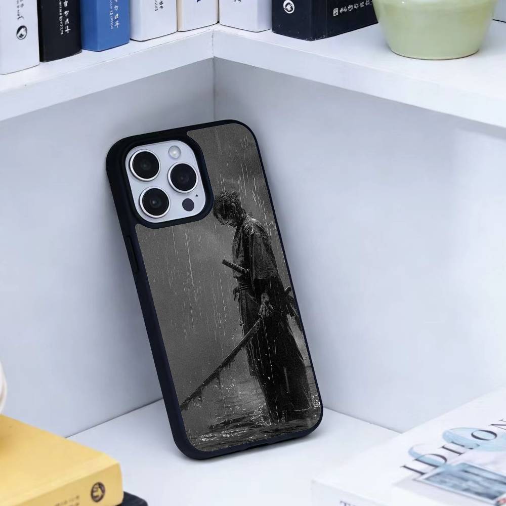 

Miyamoto V-Vagabond M-Musashi Phone Case For iPhone 14,16,15,13,17,12,Plus,Pro,Max Magnetic For Magsafe Frosted Cover iPhone11