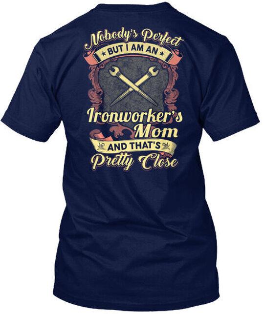 

Ironworkers Mom T-Shirt Made in the USA Size S to 5XL 3XL