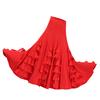 Ballroom Dance Dresses Practise Dancing Dress Modern Waltz Tango Skirt - Purple, As Described