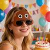 Funny Poop Glasses Poop Shape Prop Festival Accessory Party Sunglasses Birthday Photo Glasses for Disco Events