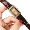 Rectangle Gypsy Star Diamond Watch Women'S Leather High-End Delicate Women'S Watch