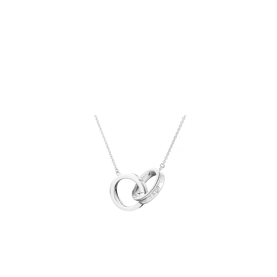 

Tiffany & Co. Модний жіночий кулон-подвійне кільце Намисто 22992139 18