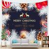 Merry Christmas English Decoration Christmas Hanging Cloth Tapestry Wall Hanging