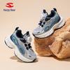 Habi Bear Double Mesh Kids' Breathable Casual Sneakers - Spring & Autumn Fashion Shoes with Buttons
