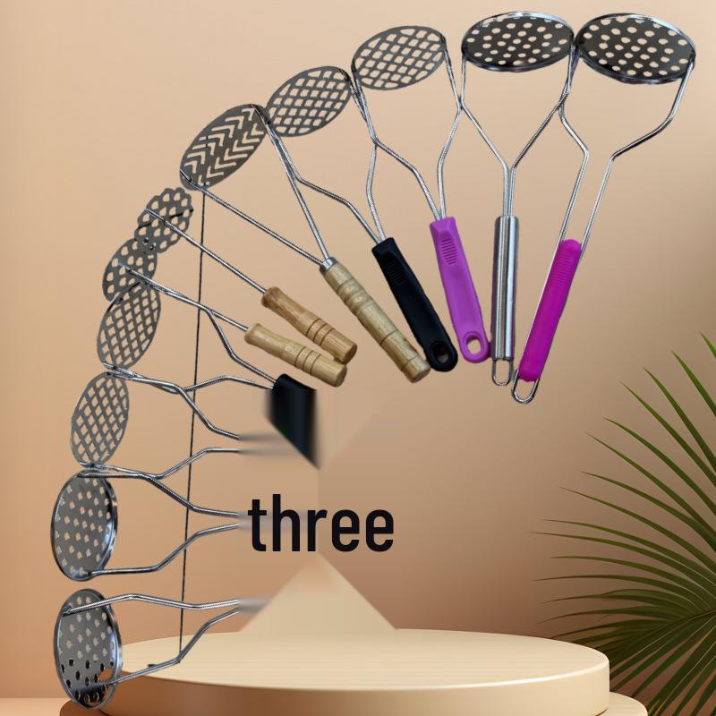Stor Manuell Potetmoser og Riser - Kreativ Bake- og Kjøkkenredskap