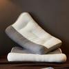 Ergonomic Cervical Pillow Neck Support Sleep Aid Memory Foam Alternative With High-Density Knitted Cover