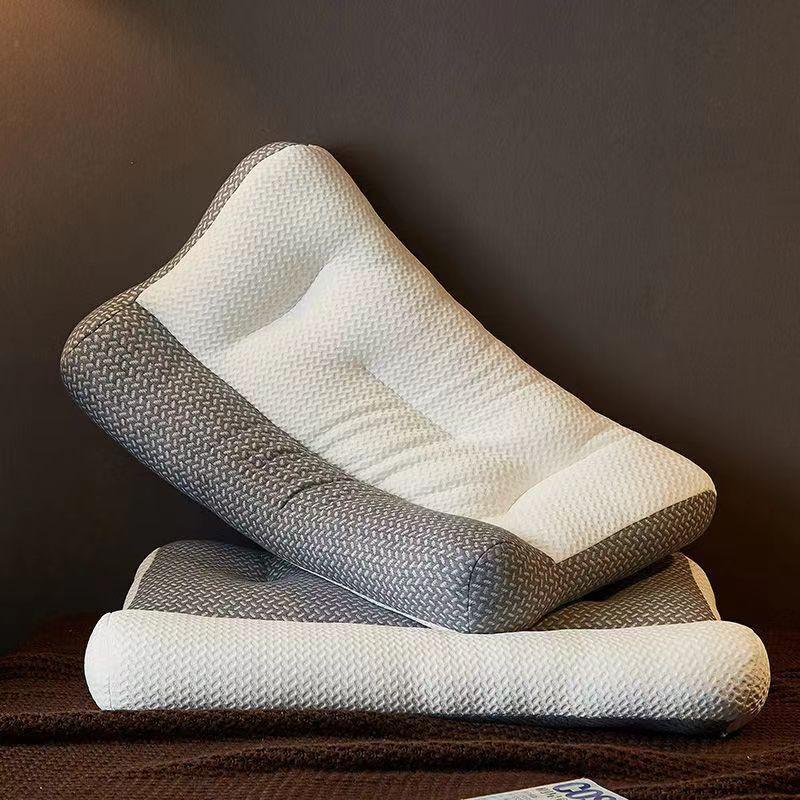 Ergonomic Cervical Pillow Neck Support Sleep Aid Memory Foam Alternative With High-Density Knitted Cover 40x70cm Low Cervical Support Pillow