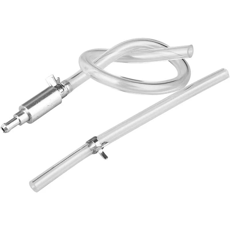 High Quality Clutch Brake Bleeder Hose Line One Way Check Valve Tube Bleeding Tool Kit Sliver