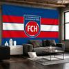 FC Heidenheim Wall Tapestry Aesthetic Wall Hanging Printed Fabric Blanket Decorative Tapestries for Bedroom Living Room Home Decor