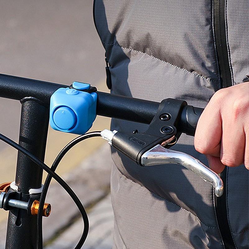 Bike Electronic Loud Horn 130 Db Warning Safety Electric Bell Police Siren Bicycle Handlebar Alarm Ring Bell Cycling Accessories