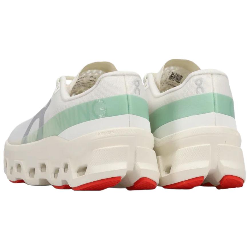 On Cloudmonster 1 Rebound Running Shoes Women's Beige Green 3WF30481057