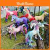 Modèle d'Animal Licorne Mythique Pour Enfants Décor Créature Fictive Pour Enfants Jouet en PVC Pour Salle de Jeux d'Enfants