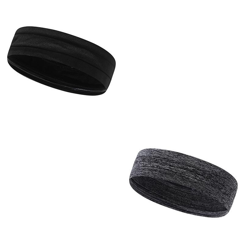 Women s Non-slip Silicone Sports Headband: Breathable, Sweat-wicking, Fashionable, Solid Color, Quick-drying Yoga Headscarf.