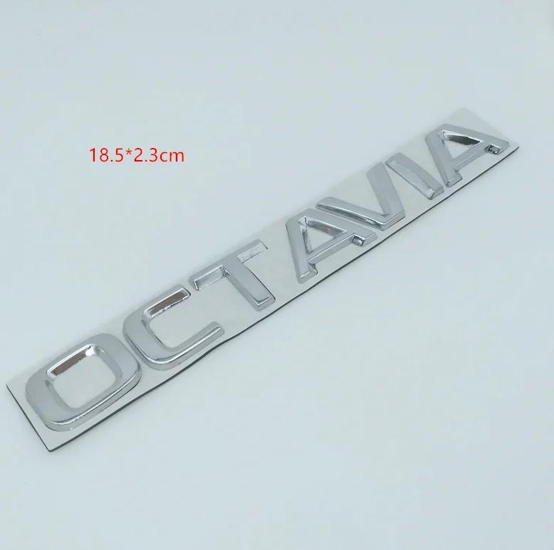 Car Sticker 1pc Metal For SKODA Octavia Superb RAPID FABIA KAMIQ KODIAQ YETI Car Emblem Letter Badge Rear Tail Trunk Sticker Dec NL6