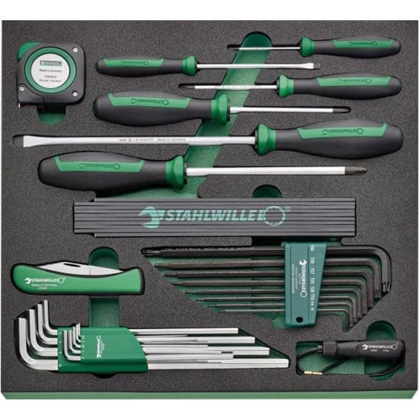 STAHLWILLE TCS Screwdriver and Wrench TCS5 27-piece Set, 821/27