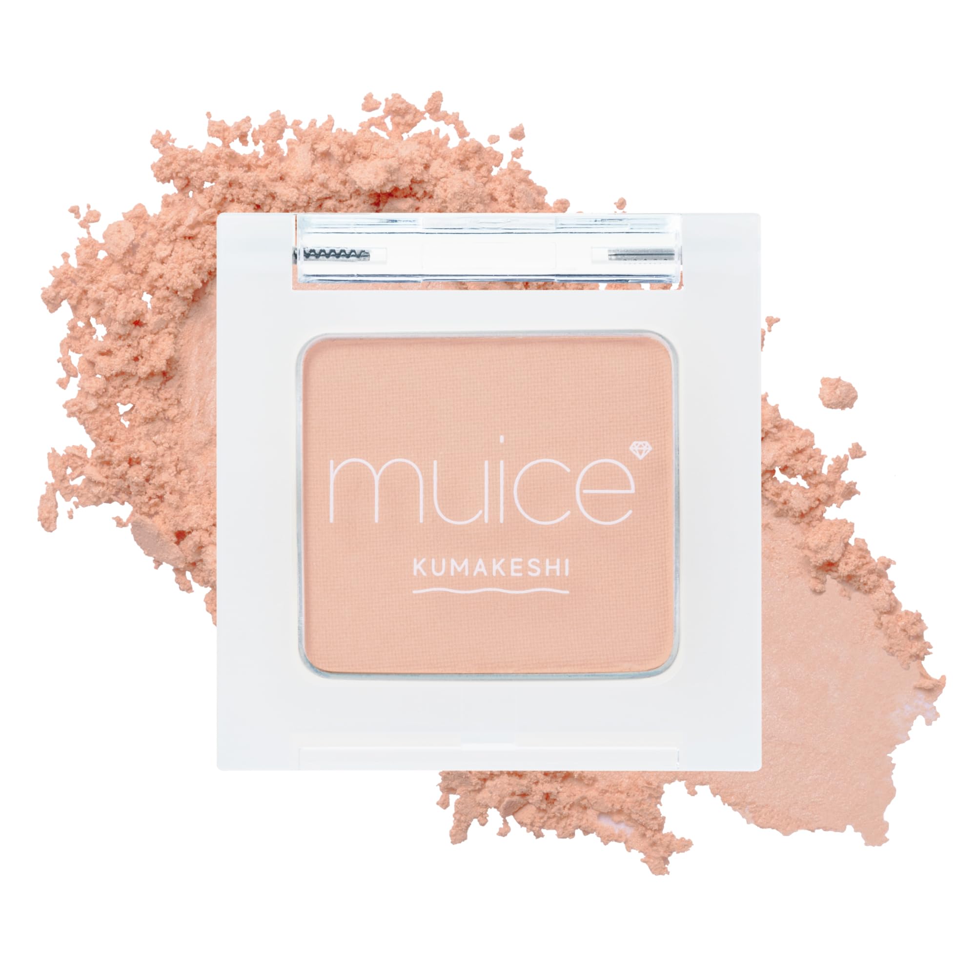 [Official] muice (Muice) Kumamente Powder 01 Light Beige 1.9g  Face Powder for dark circles, uneven skin tone, and dullness