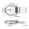 3/8" Heavy Duty D-Ringe Zurrschrauben Ankerringe Zurrhaken Anhänger LKW ATV Boot Kajak Wandmontagehalterung