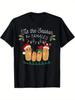 Men'S Funny Mexican Christmas Tamale T-shirt Holiday Cotton T-shirt