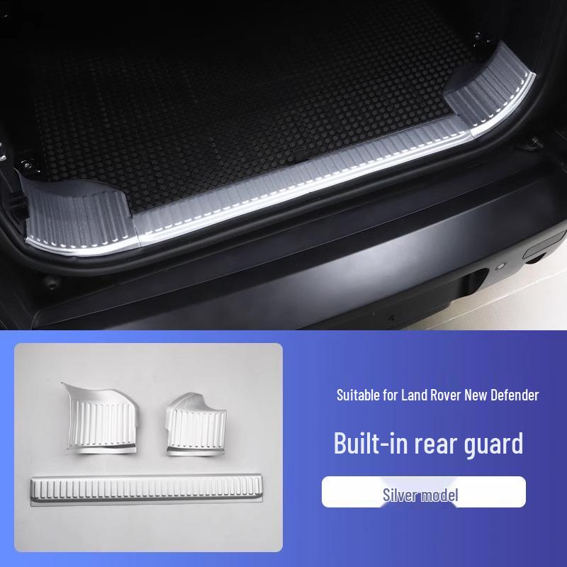 Rear Bumper Trunk Protection Plate for Land Rover Defender (20-25)