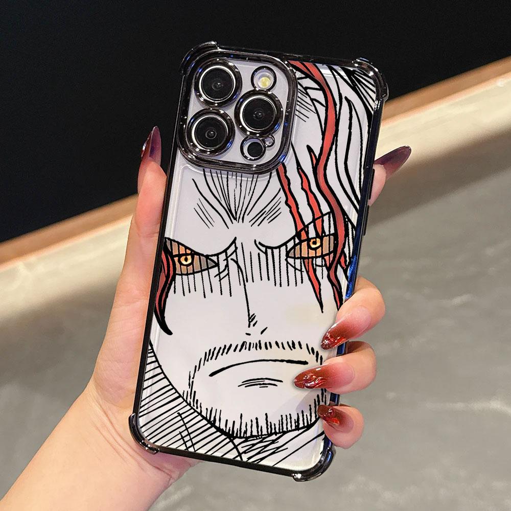 One Anime Piece Characters Soft Funda For iPhone 17 Pro 16 15 14 13 12 11 Pro Max Case 17 Plus 17E 16E 17Air Silicon Phone Cover