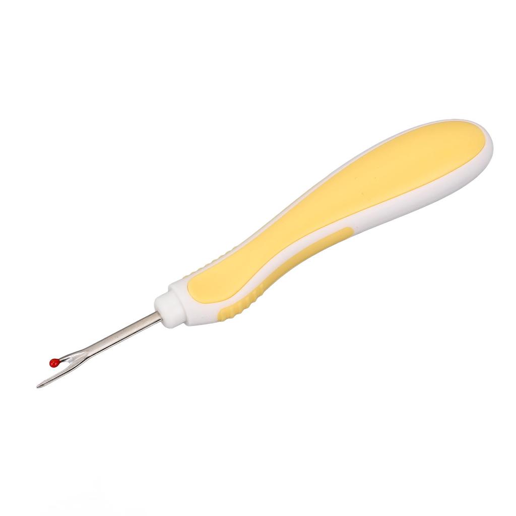 Seam Ripper Ergonomic Silicone Handle Labor Saving Sewing Stitch Remover Thread Unpicker Yellow