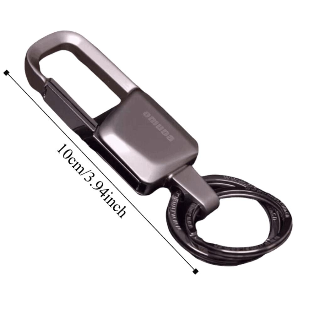 Bag Pendant Anti-loss Design Metal Keychain Metal Sense Car Accessories Car Key Rings Simple Design Key Rings Personalized Gift
