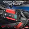 2500A Peak Car Jump Starter,for 6.0L Gas/5.0L Diesel Engines,with LCD Display, Dual USB Compatible and 12V DC PORT