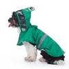 Reflective Dog Raincoat Costume: Summer Bathing Duck Design for Small Dogs