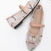 Fashion IPPEUM Mesh Ballet Flats Women Plus Size 44 Ballerina Flat Trend 2024 Zapatos Bailarinas De Mujer