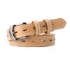 The New Women's Belt with Double-line Decoration Is Fashionable and Versatile. The Hollowed-out Belt Creates A Stylish Look for Women