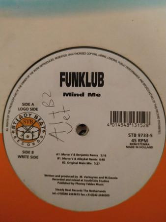 

CD FUNKLUB - Mind Me STB97335 Steady Beat Rec 1997 Europe Dance & Electronica Used
