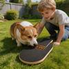 Scratch Board For Dogs Low Noise Non Slip Wood Pet Scratcher Toy Scratching Pad For Dog For Small Medium Large Puppy Home