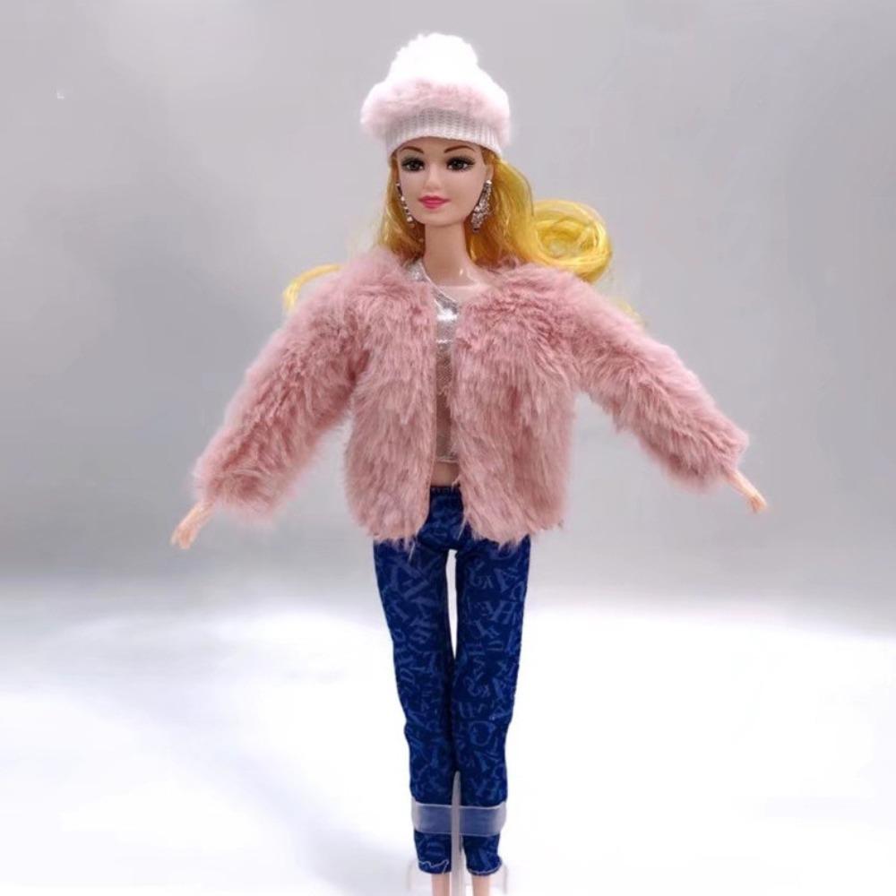 

1 Set DIY Girl Gift Toys 1/6 Doll Clothes Hats Sweaters Pants for 29~32 cm Doll Clothes Accessories 10
