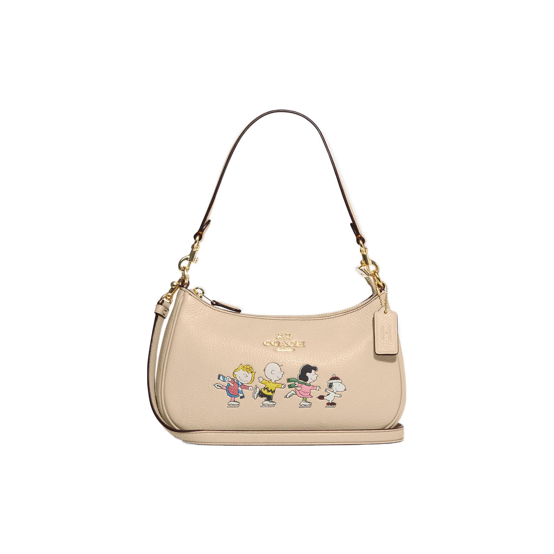 Coach Women Crossbody Bag Classic Signature Canvas Daily Commute CE861-IMOQY Basic Set (Bag+Dust Bag)