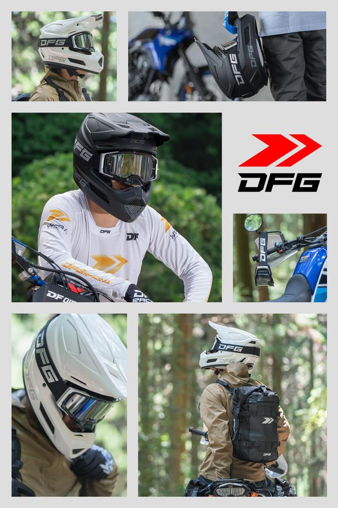 DFG Blitz Goggles Silver Mirror Lens Outrigger Frame D8966 [Dirt Freak] Black/Silver VLT20% Anti-Fog