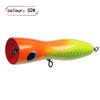 Wooden Popper Lure  Topwater 15cm65g Trolling Jig Lure Artificial Bait Splash Surface Saltwater Freshwater Offshore Boat Fishing