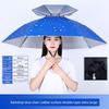 Umbrella Hat with Headgear, Sun Protection Fishing Hat, Rainproof Tea-Picking Hat, Umbrella Hat, Poncho, Helmet Umbrella