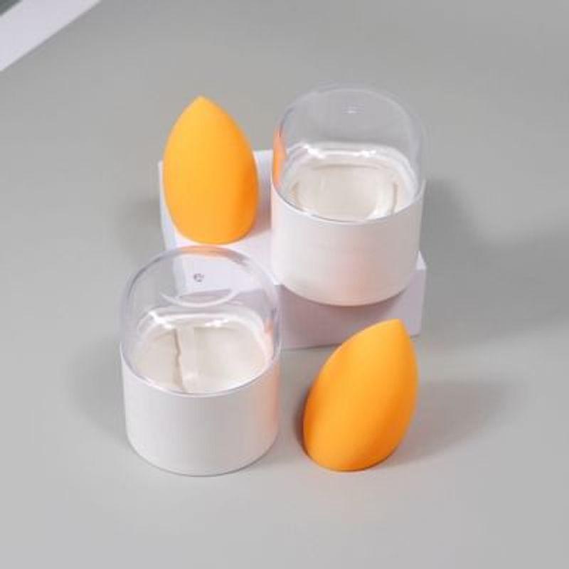 Aucucci - Support de séchage pour éponges de maquillage avec étui