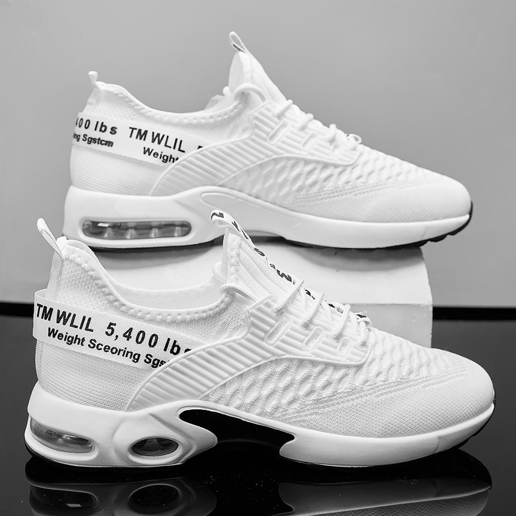 Fashion Men Vulcanized Walking Running Shoes Lightweight Tennis Shoes Breathable Fashion Sneakers Suitable for Mens Outdoor Activities