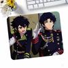 Anime Seraph Of The End Mousepad Small LockEdge Mouse Pad For Gamers Computer Desk Pad Rectangular Anti-slip Rubber