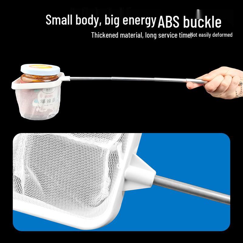 Telescopic Stainless Steel Fish & Shrimp Landing Net for Fish Tank